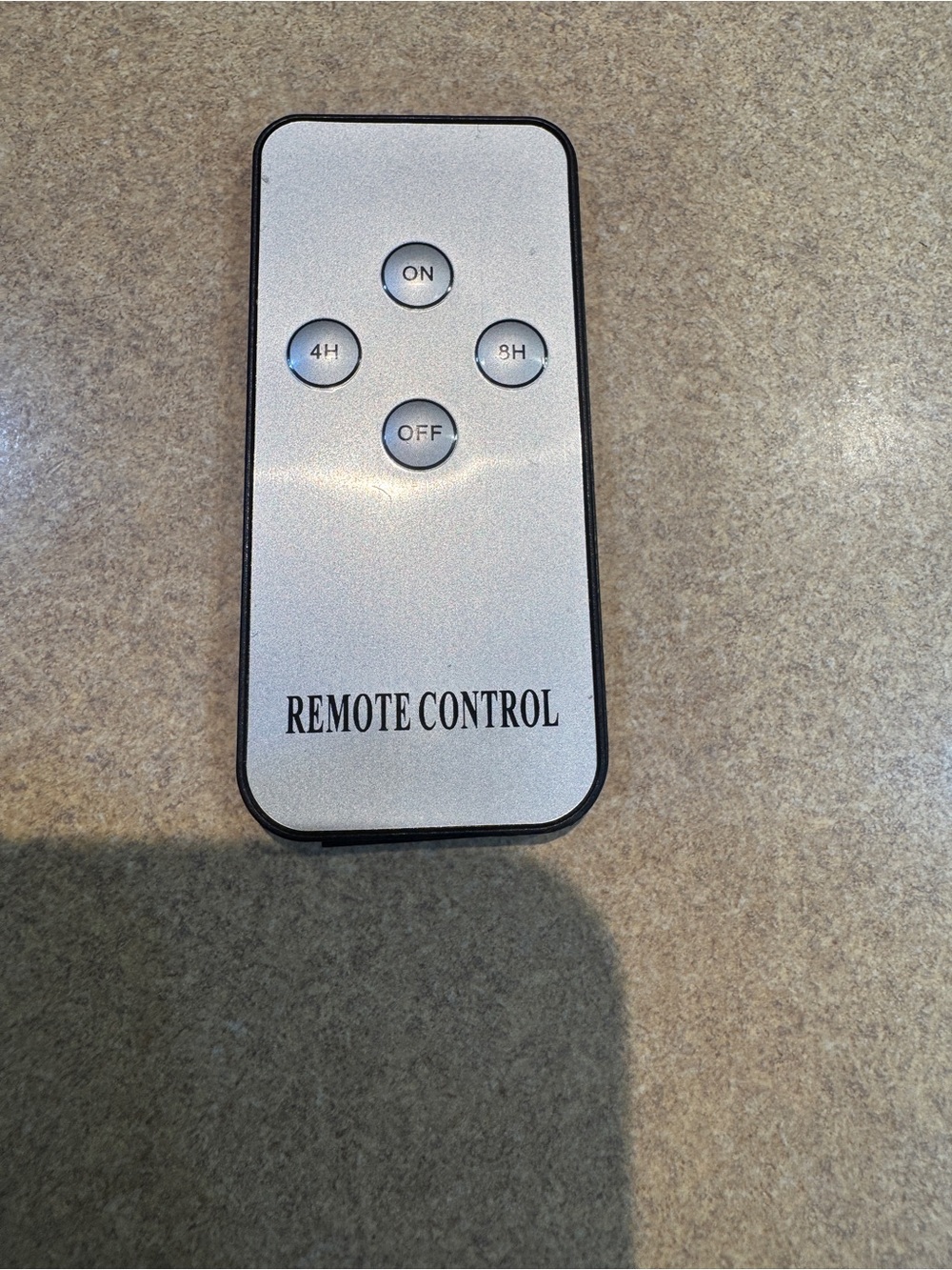 Plastic remote control for battery-operated LED flameless candles Untested